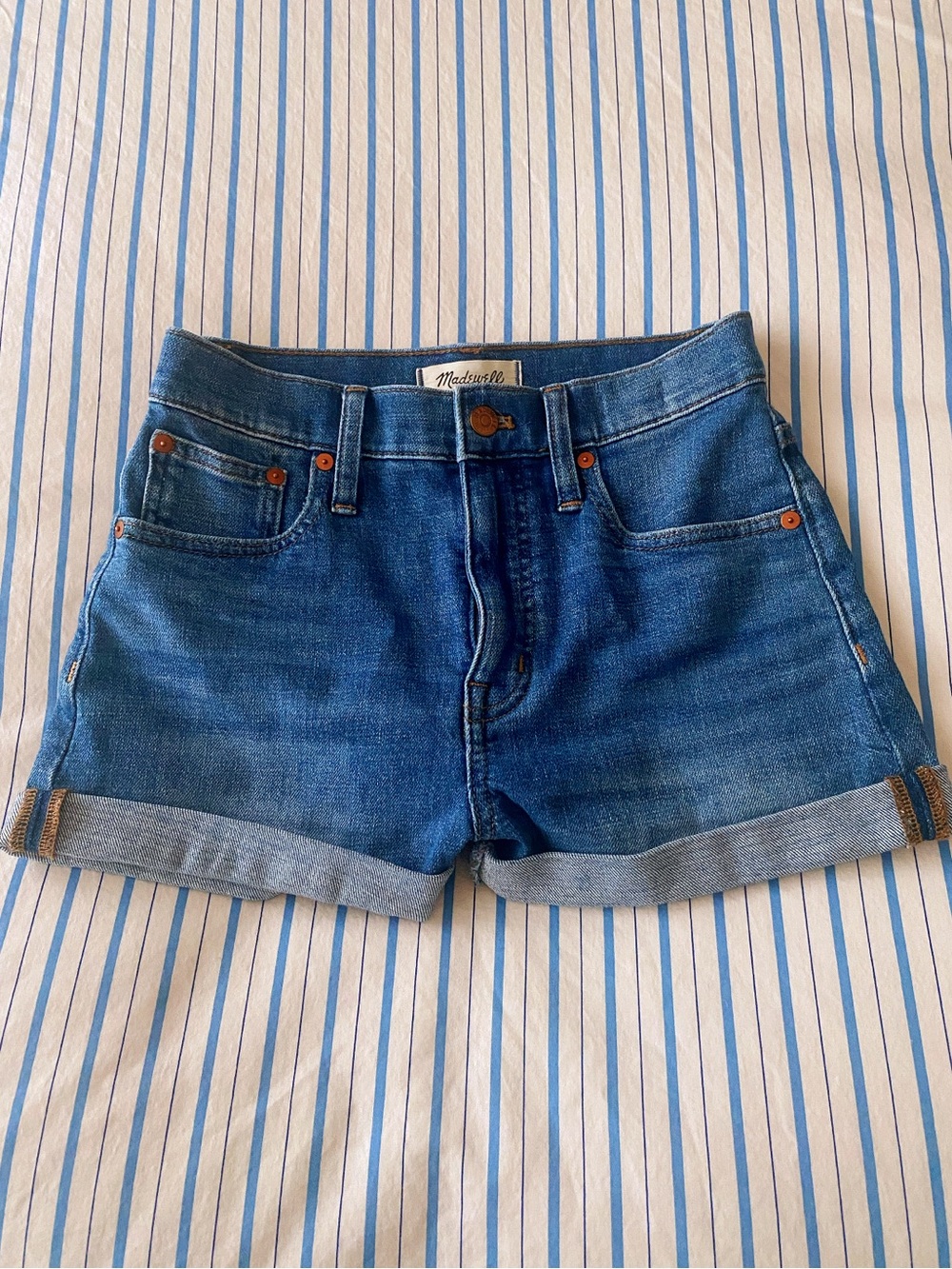 Madewell High Rise Denim Shorts